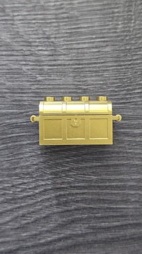 Gold treasure box compatable - treasure,