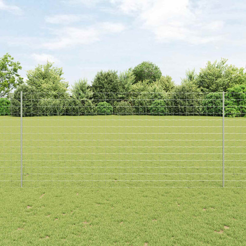 Steel fence silver h - silver, 1.4m