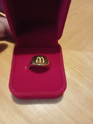 Mcdonald gold plated - gold,