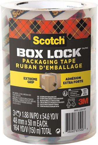 Scotch box lock clear - lock,