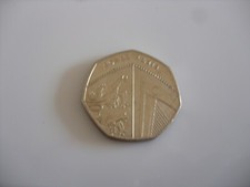 Fifty Pence Coin-2017