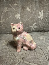 Park Rose Cat Figurine 