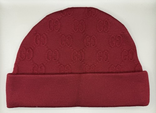 Gucci monogram wool beanie - gg,