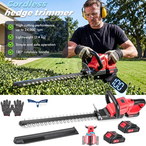 Cordless hedge trimmer - hedge, fast