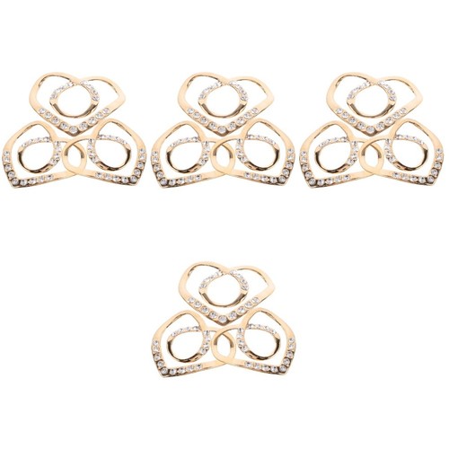 Golden scarf clasp zinc - clasp,