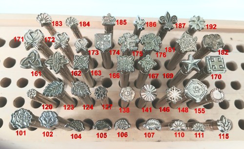 Leather craft stamp - leather,