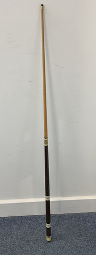 Wooden carved snooker cue - wooden,