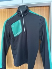 Galvin Green Golf Men's Pullover Daxton Insula w/Logo (Orange/Navy) - Small