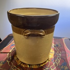 Vintage T.G. Green Granville English Stoneware Crock Made in England 7.5" x 7” 