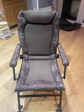 Nash Indulgence Hi-Back Recliner Chair  - Carp Fishing Memory Foam