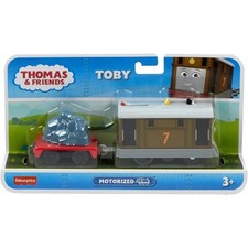 THOMAS AND FRIENDS TOBY MOTORIZED TRAIN ENGINE NEW TOY