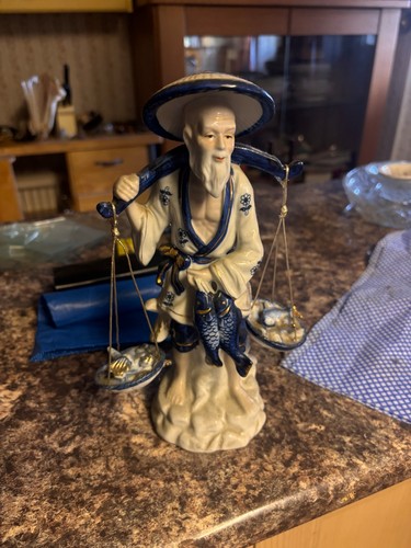 Vintage blue white porcelain - vintage,