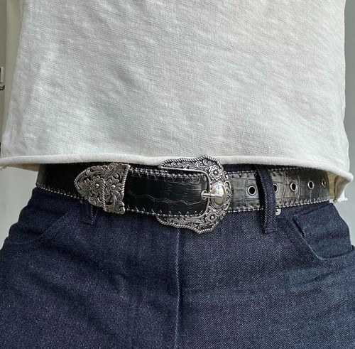 Mens leather cowboy - mens, belt