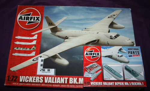 Airfix vickers valiant - vickers,