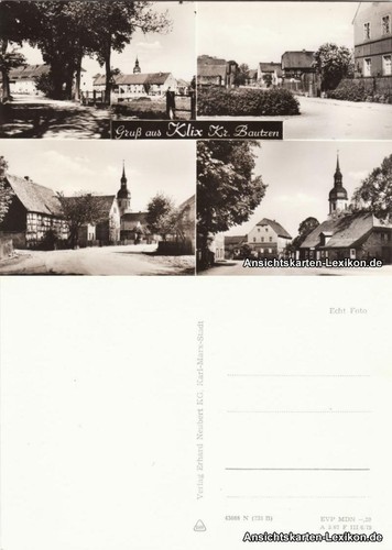 Postcard klix großdubrau - postcard, klix-großdubrau