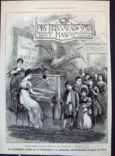 Old 1889 john brinsmead - old,