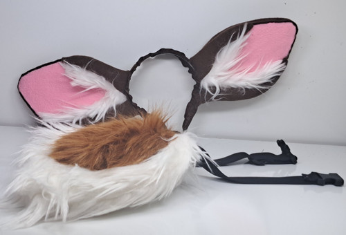 Adult brown bunny ears - bunny,