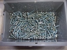 Meccano 25 Zinc Allen Bolts @ 19 mm - Part 111 - Used & Mixed Head Shapes