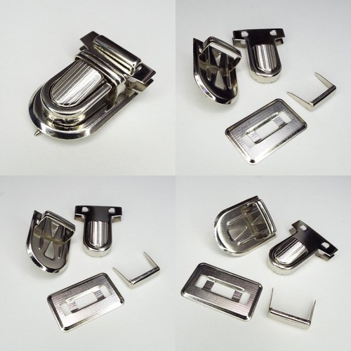 Metal bag clasp tuck - clasp, lock