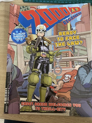 2000ad prog 2233 regened - 2000ad,