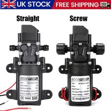 12V 130PSI High Pressure Diaphragm Self Priming Water Pump Caravan Wash 6L/Min