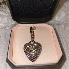 Juicy Couture Pave Heart Gold