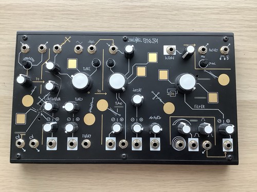 Make noise strega - strega, semi-modular
