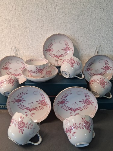 Meissen coffee set indian - meissen,
