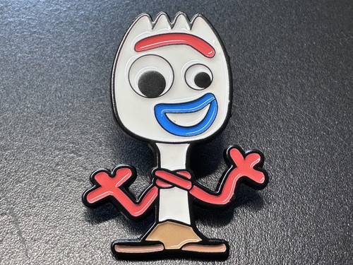 Forky enamel pin - enamel, badge