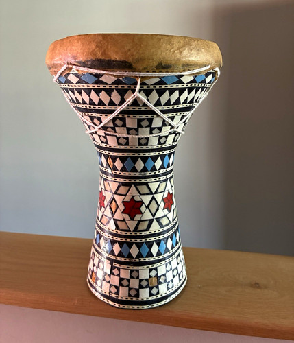 Ceramic darbuka goblet - ceramic, hand