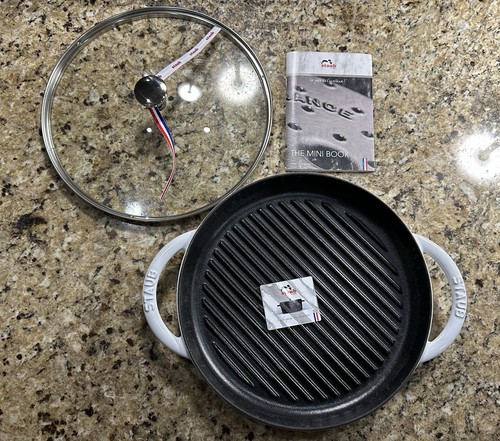 Staub steam grill pan with - staub,