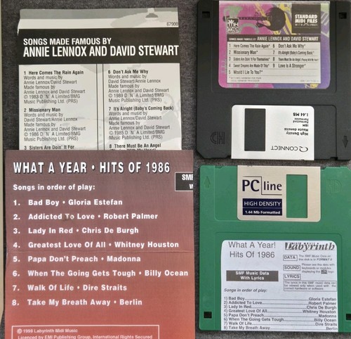 Vintage midi song files - vintage,
