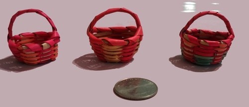 Miniature baskets handles - 6,