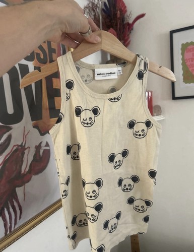 Mini rodini mouse vest - mini, 104/110