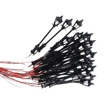 20Pcs Miniature Street Lights Model Trains Lights 3V for Scenery Fairy Garden