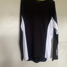 Stromberg Men's  Stretch Golf Top Black white  Mid Layer Size L