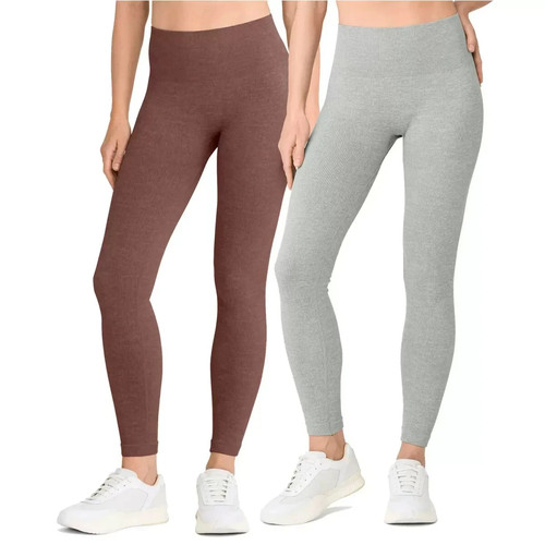 Lemon ladies ribbed seamless - lemon,
