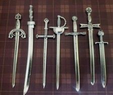 Set of 7 SWORDS Dolls house