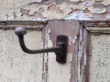  ANTIQUE STYLE SWIVEL CAST IRON WARDROBE HOOK HAT & COAT UTILITY HOOK