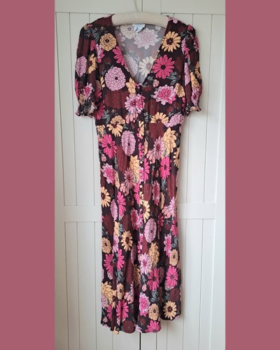 Ghost burgundy floral - ghost, fit