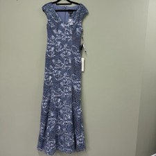 Adrianna PAPell  Embroidered Lace Gown Maxi dress UK6