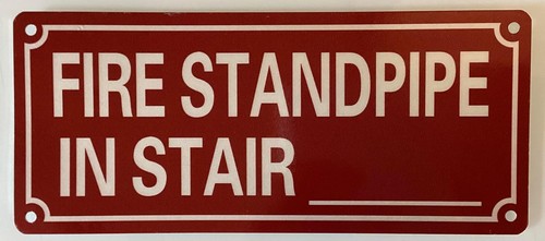 Fire standpipe stair blank - fire, in