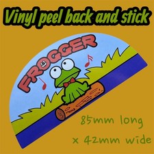 Frogger Retro Arcade Sticker