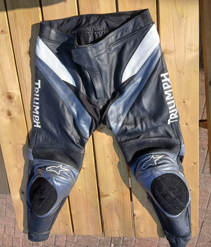 Triumph alpinestars leather - alpinestars,