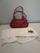 Laura ashley red - red, leather