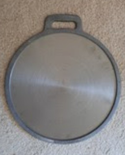 Cast iron pre seasoned flat - seasoned,