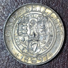 1897  Queen Victoria - Silver