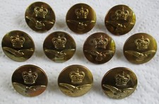 10x RAF:"ROYAL AIR FORCE BRASS