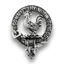 Art Pewter Sinclair Clan Crest