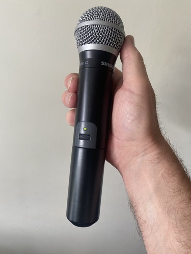 Shure wireless handheld